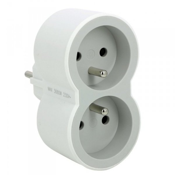 Legrand Rozgałęźnik 2x2P+Z B/S 049431