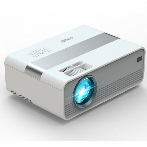 Technaxx Deutschland GmbH & Co. KG Mini projektor rzutnik HD LED 3W biało-szary