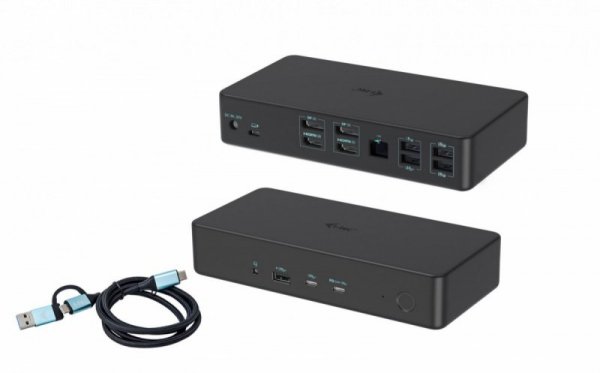 i-tec Stacja dokująca USB-C Dual 4K/60Hz (single 8K/30Hz) DP Video Adapter