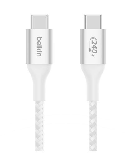 Belkin Kabel BoostCharge USB-C/USB-C 240W 1m biały