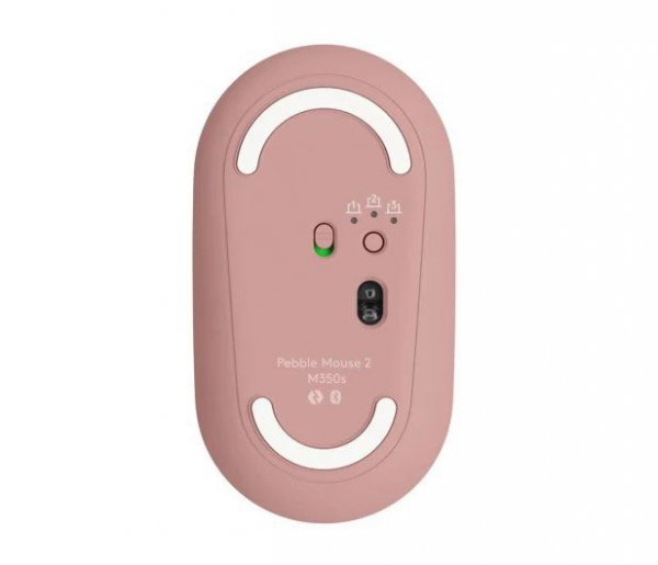 Logitech Mysz bezprzewodowa M350s 910-007014 różowa