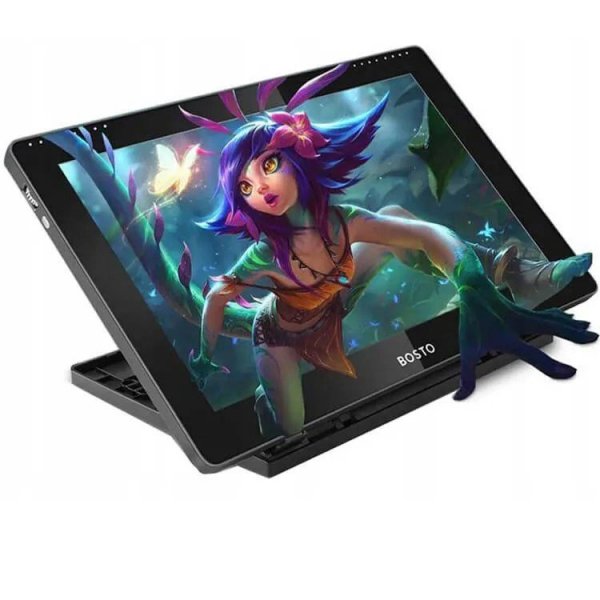 BOSTO Tablet graficzny BT-16HDK 1920x1080 FHD z przyciskami