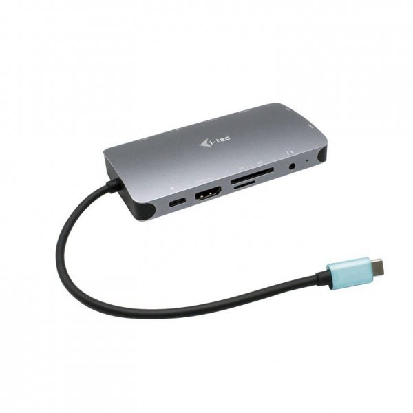 i-tec Stacja dokująca USB-C Metal Nano Dock HDMI/VGA with LAN + Universal Charger 100W