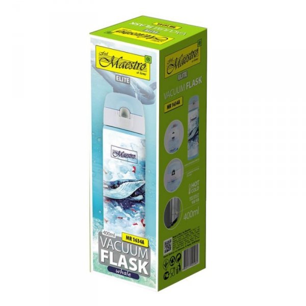 Feel-Maestro Kubek termiczny 400 ml Whale MR-1634-A
