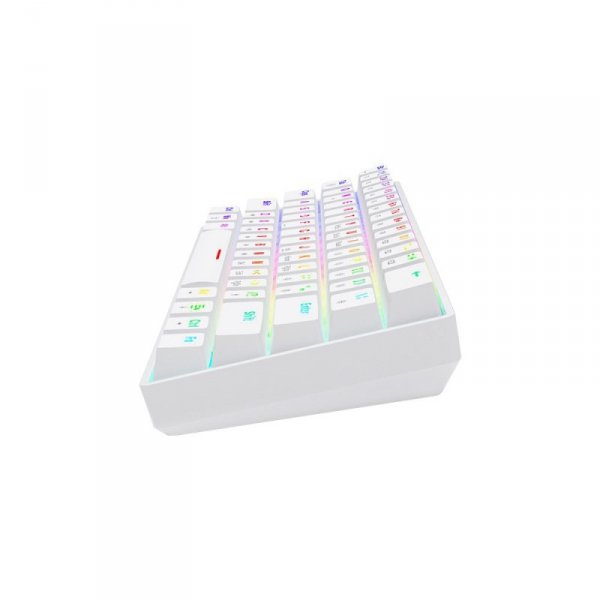 Savio Klawiatura mechaniczna WHITEOUT X2 OUTEMU Peach Silent, Hot Swap