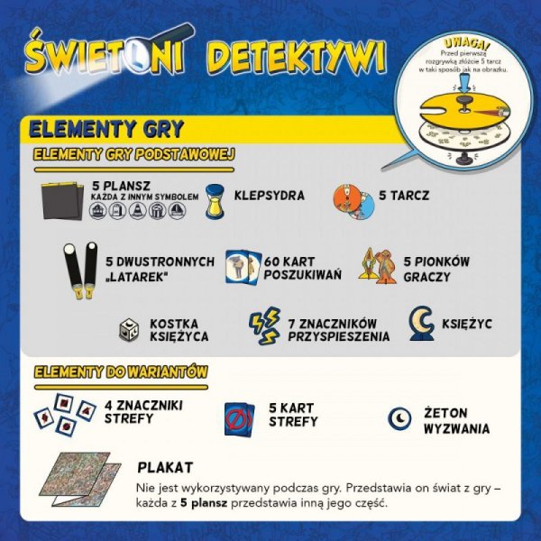Nasza księgarnia Gra Świetlni detektywi