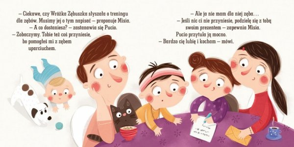 Nasza księgarnia Książeczka Pucio i Wróżka Zębuszka