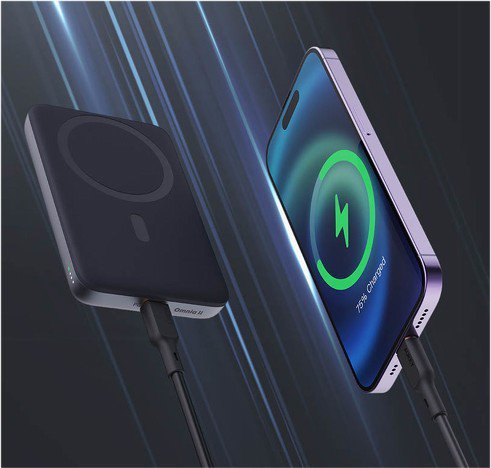 AUKEY PB-MS01 MagSafe PowerBank | 6700mAh | 20W | LED | USB-C