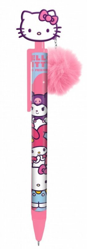 Kids Euroswan Długopis z toperem Hello Kitty Display 12 sztuk