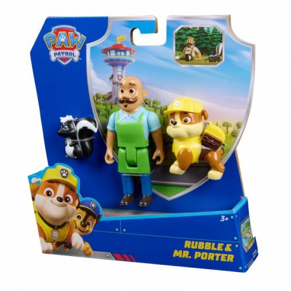 Spin Master Zestaw figurek Psi Patrol Rubble