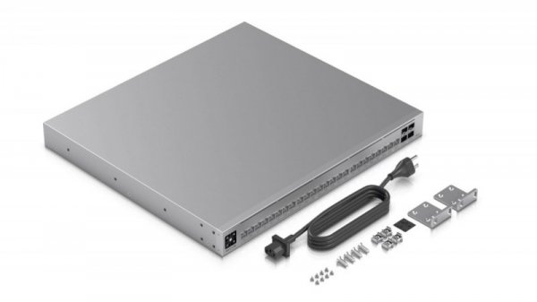 UBIQUITI Przełącznik UniFi Switch Pro HD 24 PoE Zarządzalny L2/L3                         2.5G Ethernet (100/1000/2500) Obsługa 