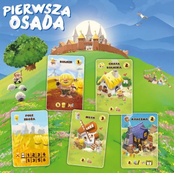 Nasza księgarnia Gra Pierwsza osada