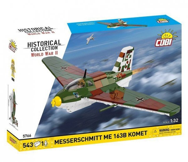 Cobi Klocki Klocki Messerschmitt Me 163B Komet 543 elementów