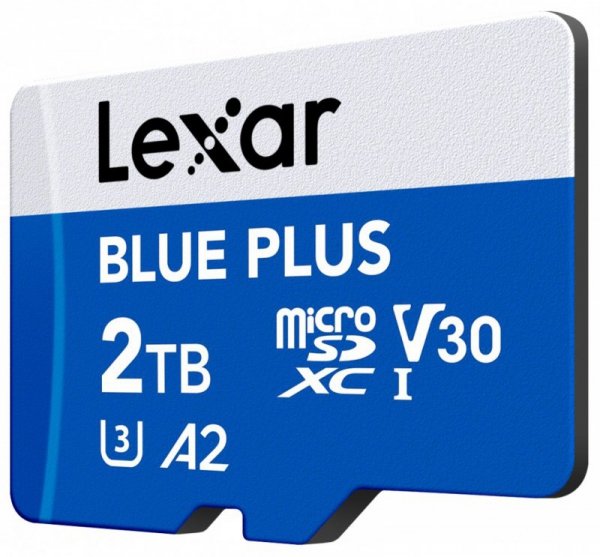 Lexar Karta pamięci microSD 2TB C10 A2 U3 V30 170MB/s Blue Plus