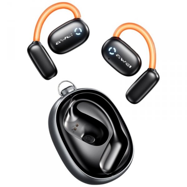 AWEI Słuchawki bluetooth 5.4 TZ13 ANC Spinner czarne