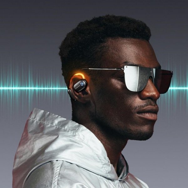 AWEI Słuchawki bluetooth 5.4 TZ13 ANC Spinner czarne