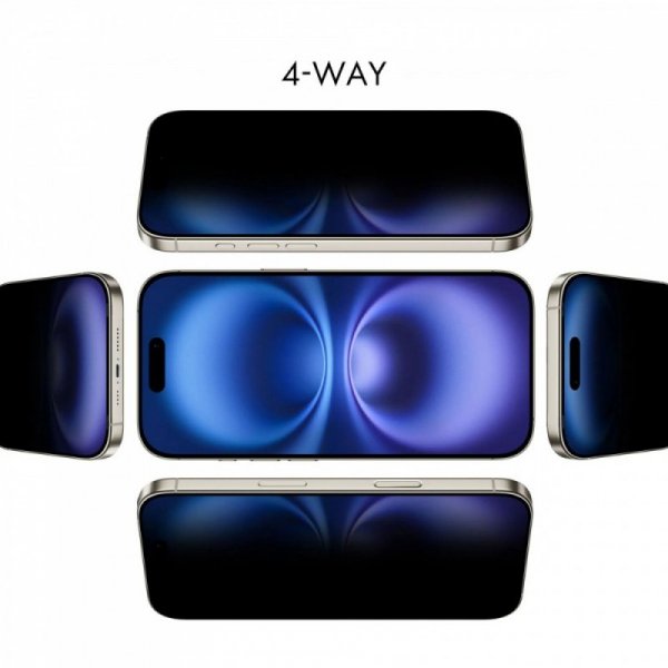 DICOTA Filtr prywatyzujący 4-stronny do Apple iPhone 16 Pro Max
