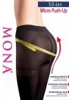Mona Micro Push-Up 50 den punčochové kalhoty