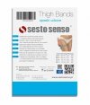 Sesto Senso Thigh Bands hladký béžový Pás na stehna