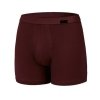 Cornette Authentic 092 claret Pánské boxerky