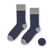 Steven 056 178 vzor tmavě modré Pánské ponožky