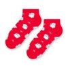 Steven 136 001 Mikuláš červené Kotníkové ponožky