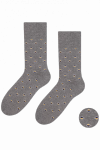 Steven 056-138 šedý melanž Pánské ponožky