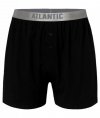 Atlantic 005 černé Pánské boxerky