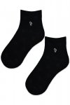 Noviti ST 040 W 01 srdce černé Dámské ponožky