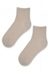 Noviti ST 041 W 02 ažur béžové Dámské ponožky