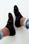 Milena 1108 Avangard Okulary Pánské kotníkové ponožky