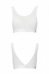 PS002 TOP white biustonosz z siateczką