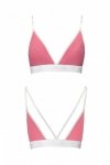 PS007 TOP pink biustonosz bawełniany
