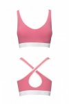 PS014 TOP pink bawełniany