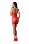 BS096 Bodystocking Czerwony
