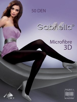 Gabriella Microfibre 3D 120 50 den punčochové kalhoty