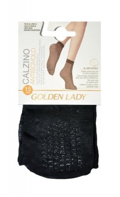 Golden Lady 16G Antiscivolo ABS 15 den A'2 2-pack Dámské ponožky