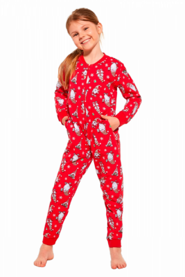 Cornette Young Girl 955/162 Gnomes 2 134-164 overal Dívčí pyžamo