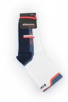 Steven Sport 060 76 bílé Ponožky
