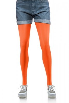 Sesto Senso Hiver 40 DEN Punčochové kalhoty orange neon