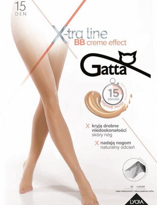 Gatta BB Creme Effect 15 den punčochové kalhoty