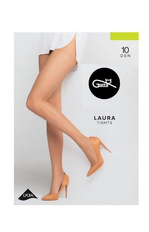 Gatta Laura 10 den 5-XL punčochové kalhoty