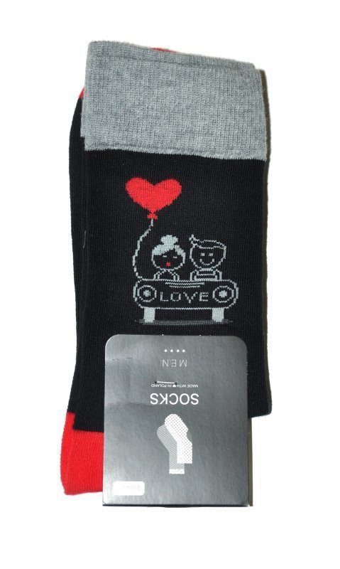 Bratex Classic Men 424 Valentýna Pánské ponožky