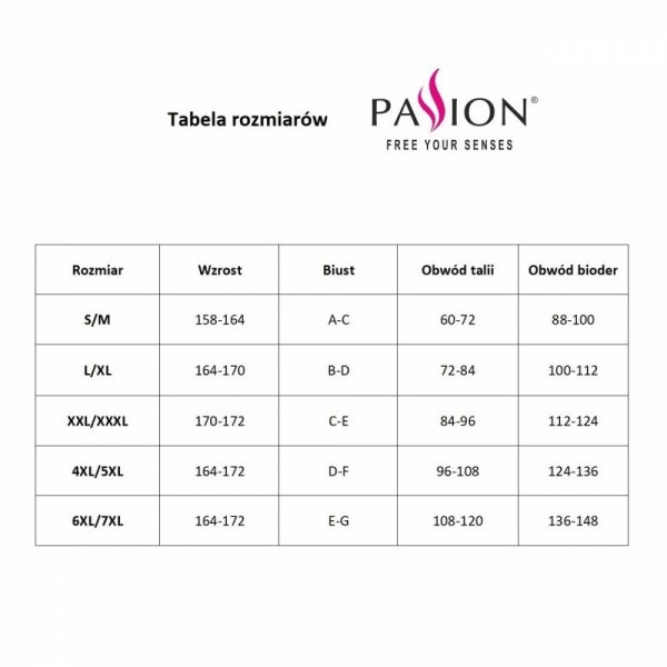 Passion Ivena černé Body