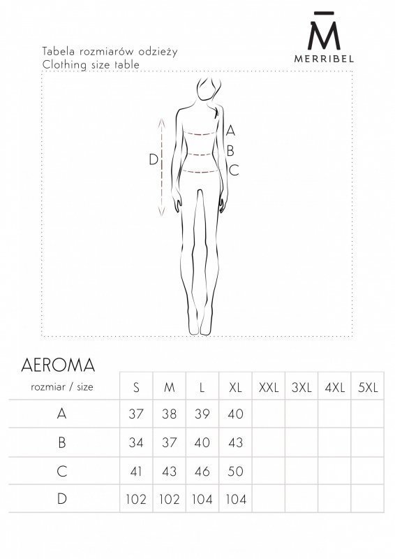 Merribel Aeroma Black Šaty