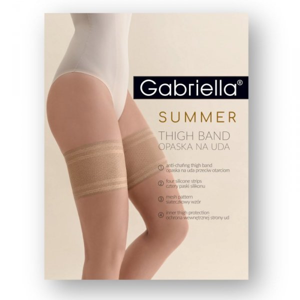 Gabriella vzor 511 béžová Páska na stehna