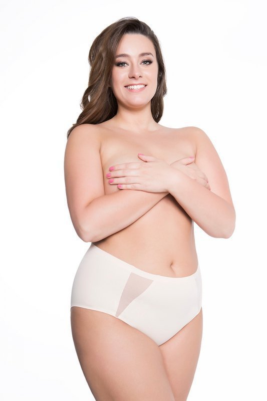 Julimex Pearl béžové Kalhotky