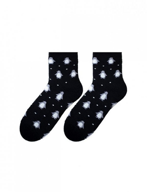 Bratex D-060 zimní vzor Dámské ponožky