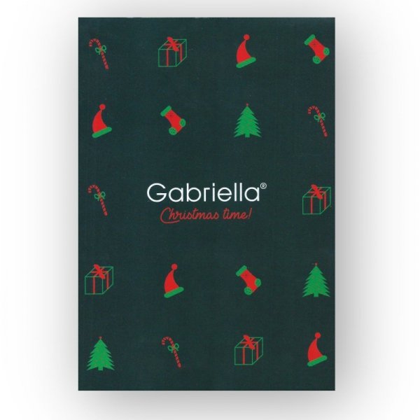 Gabriella Christmas 515 černé Punčochové kalhoty