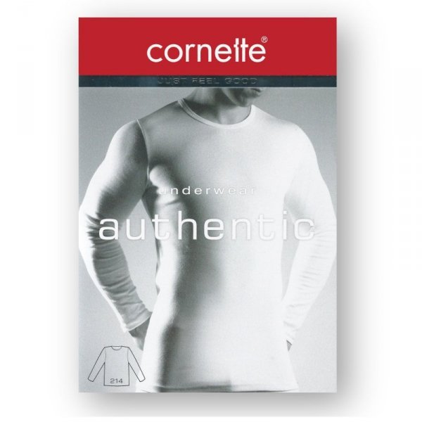 Cornette Authentic 214 bílý Pánský nátělník